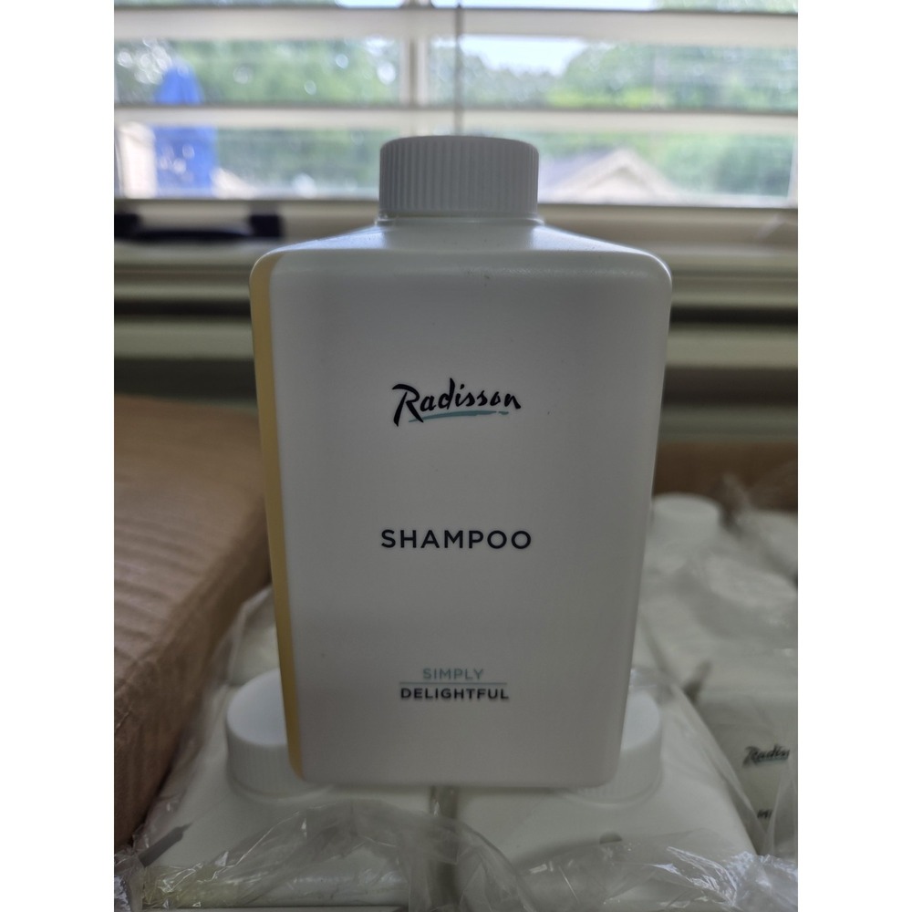 (4) Radisson Simply Delightful Shampoo 430ml 14.54 fl oz Hotel Amenity New